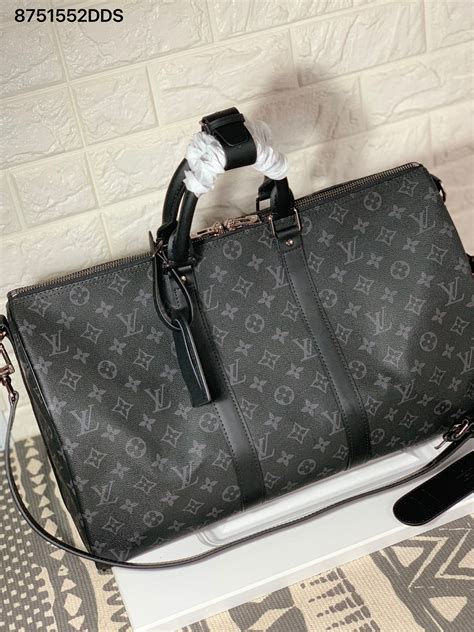 black louis vuitton duffle bag mens|louis vuitton duffle bag monogram.